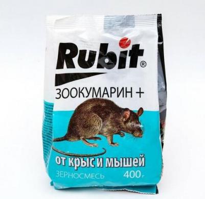 От грызунов приманка зерно 400гр. микс, Зоокумарин+, пакет А-5152 – фото 8