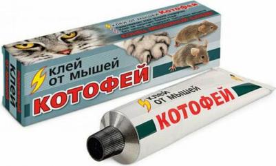 Клей для отлова мышей и крыс "Котофей", 135 грамм