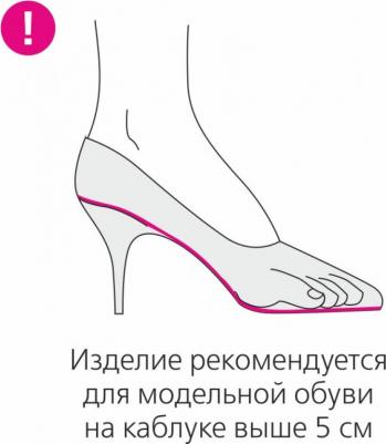 Ортопедические стельки для модельной обуви Samba р.40 – фото 2