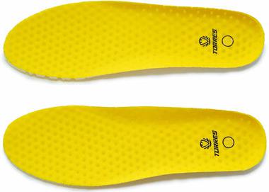 Стельки для обуви, TI59245-31, р.31, толщина 4-7мм, ЭВА, текстиль, оранжевый