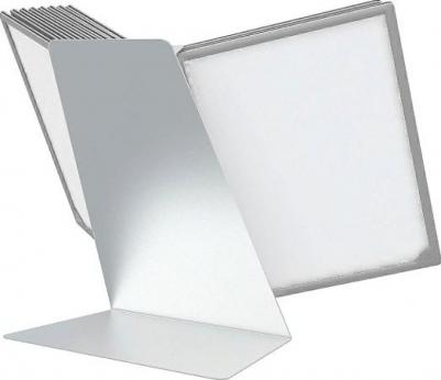 Демосистема настольная перекидная,10 панелей А4, цвет серый 153080-03 – фото 1