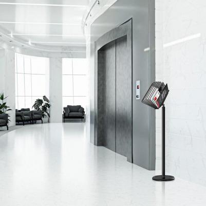 Демосистема напольная А4 10 панелей черная – фото 3