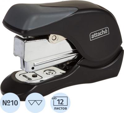 Степлер "Expert", до 12 листов, черный + серый, №10 – фото 9