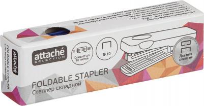 Степлер PSBL1010 (№10) до 10 лист., пластик, синий – фото 3