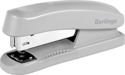 Степлер №24/6, 26/6 "Universal" до 30 листов, пластиковый корпус, серый – фото 3