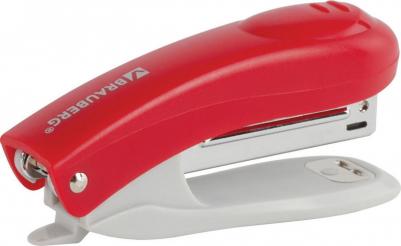 Степлер №10 Original, до 12 листов, c антистеплером, красный, 222532 – фото 5