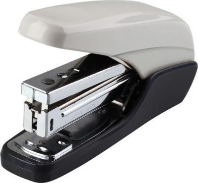 Степлер канцелярский на 25 листов с функцией "Без усилий", серый