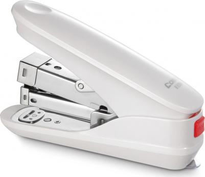 Степлер канцелярский на 50 листов с функцией Без усилий жемчужный