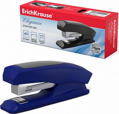 Степлер №24/6 "Elegance", до 30 листов, c резиновой накладкой, 2244 – фото 2