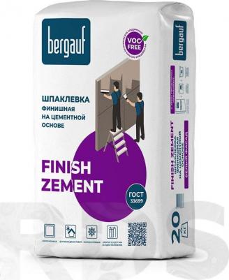Шпаклевка цементная финишная Finish Zement 20кг 1/64 00938 – фото 2
