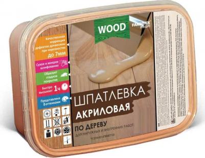 Криловая шпатлевка по дереву 4300007162