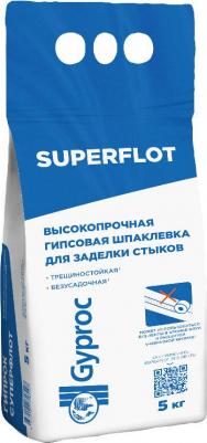 Шпаклевка гипсовая для заделки швов Superflot 5 кг – фото 14