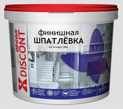 Шпатлевка финишная интерьерная водно-дисперсионная на основе ПВА 7кг – фото 1