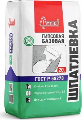 Шпатлевка Гипсовая Базовая 20кг