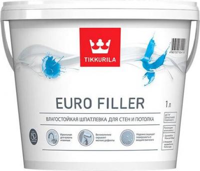 Шпаклевка влагостойкая для стен и потолков Euro Filler – фото 1