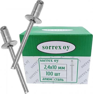 Заклепка вытяжная 2.4х10 - это высококачественный крепежный элемент, который сочетает в себе прочность и долговечность. Произведенная из алюминия