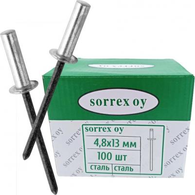 Заклепка вытяжная глухая - это высококачественный крепежный элемент, который сочетает в себе прочность и долговечность. Тело и стержень изготовлены 4610982342416