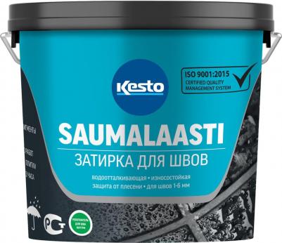 Затирка Saumalaasti 48, 3 кг, графитово-серый 80977 – фото 1