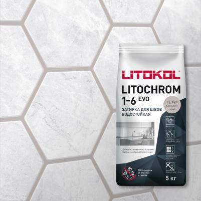 Затирка для швов LITOCHROM 1-6 EVO LE 120 4610083750905 – фото 3