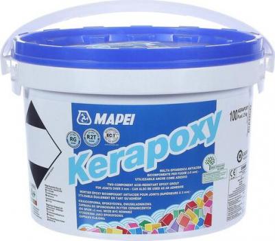 Эпоксидная затирочная смесь KERAPOXY № 111 цвет "Светло-серый", 2 кг – фото 1