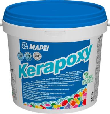Эпоксидная затирочная смесь KERAPOXY № 120 цвет "Черный", 2 кг