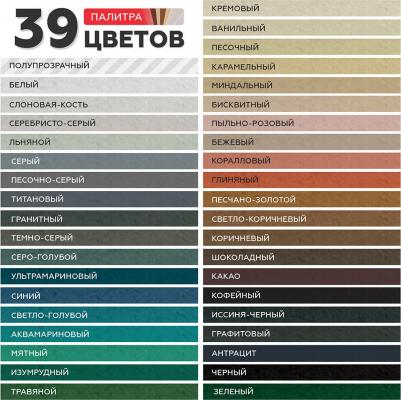 Эпоксидная затирка трёхкомпонентная Colorit EasyFill кремовый 2кг – фото 1