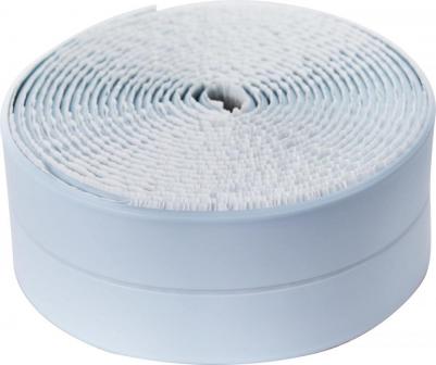 Бордюрная лента для ванной самоклеющаяся цветная 38 мм х 3,35 м голубая герметичная гибкая клейкая лента – фото 1