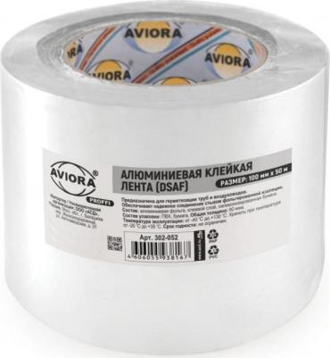 Алюминиевая лента 100мм* 50м, клейкая, в индивидуальной упаковке – фото 1