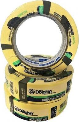 Малярная лента Masking Tape многофункциональная желтая 48 мм 50 м, 1 шт – фото 1
