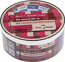 Лента клейкая метал 50 мм x 10 м 66 700/83 808 7630014909001 – фото 1