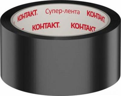 Универсальная клеящая супер-лента армированная 10 м чёрная 25326 – фото 3