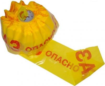 Детекционная сигнальная лента Опасно Газ