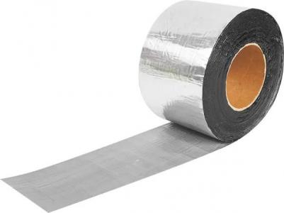 Лента кровельная битумная, 10 см x 10 м, алюминий