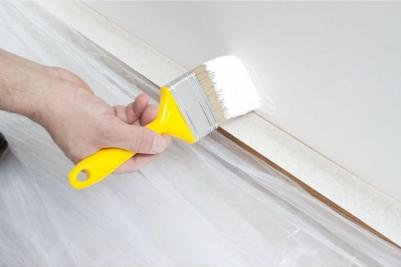 Клейкая лента малярная белая 19 мм х 50 м (бумажная, легкоудаляемая) – фото 18