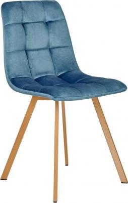 Стул Bradex Easy темно-бирюзовый, ножки под дерево (FR 0734) (1619303173)