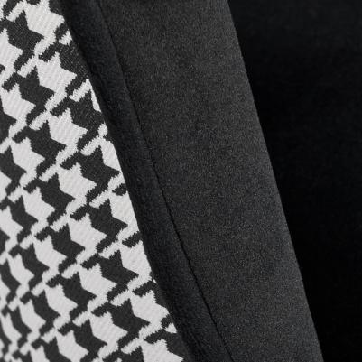 Стул Bradex Leo чёрный с жаккардом (RF 0267) (1619428861) – фото 6