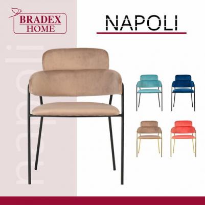 Стул Bradex Napoli латте с черными ножками (FR 0326) (1544673796) – фото 3