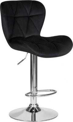 Стул барный DOBRIN BARNY, LM-5022, черный велюр (MJ9-101) (1513964439)