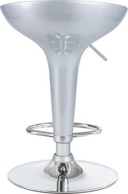 Стул барный DOBRIN BOMBA, LM-1004, серебряный металлик (1514095147) – фото 4