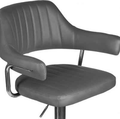 Стул барный DOBRIN CHARLY, LM-5019, серый (1513970327) – фото 5