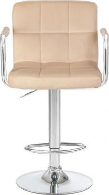 Стул барный DOBRIN KRUGER ARM, LM-5011, бежевый велюр (MJ9-10) (1515463342) – фото 4