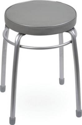 НИКА ООО табурет "фабрик 1" мягкое круглое сиденье D=32 СМ (1/5) темно-серый ТФ01 "НИКА" (1624876888)