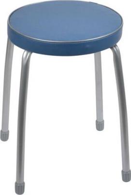 Табурет круглый Фабрик2 до 120 кг,тем-крас,d сид.=32см, ДСП/винилискожа,h=46,5см/d=22мм,ТФ02/ТК Nika (1549748275) – фото 1