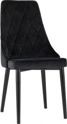 Стул для кухни Версаль, черный, велюр, 1 шт. (1522814981) – фото 1