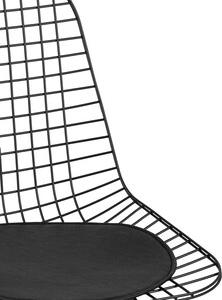 Стул обеденный Stool Group Eiffel черный с черной подушкой (1395625102) – фото 4