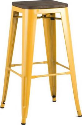 Стул полубарный TOLIX WOOD со спинкой белый глянцевый (1512835475) – фото 6