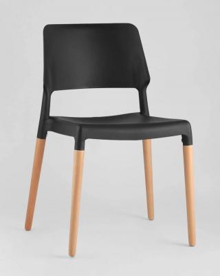 Стул Stool Group Bistro деревянные ножками 8086 black (1246446708) – фото 2