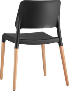 Стул Stool Group Bistro деревянные ножками 8086 black (1246446708) – фото 6