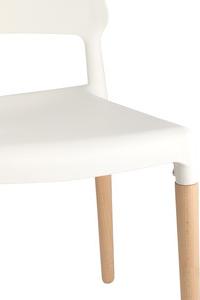Стул Stool Group Bistro деревянные ножки 8086 white (1245134946) – фото 2