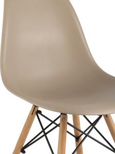 Стул Stool Group Eames бежево-серый/деревянные ножки 8056PP dark grey (1245713965) – фото 5